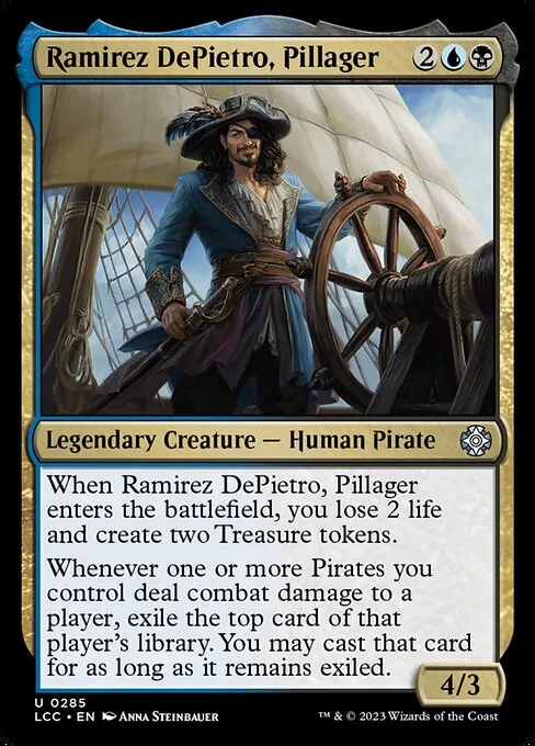 Ramirez DePietro, Pillager · The Lost Caverns of Ixalan Commander 285/370