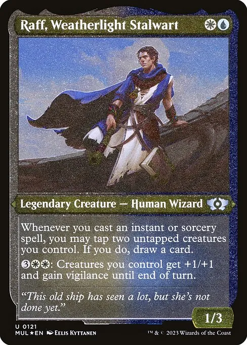 Raff, Weatherlight Stalwart · Multiverse Legends 121/261