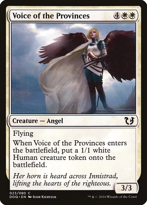 Voice of the Provinces · Duel Decks: Blessed vs. Cursed 23/80