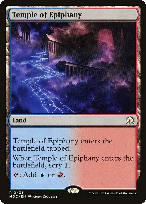 Temple of Epiphany · March of the Machine Commander 433/450