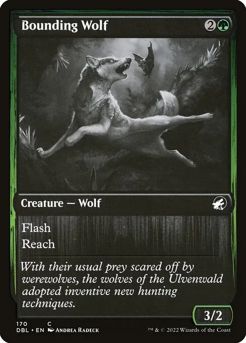 Bounding Wolf · Innistrad: Double Feature 170/535