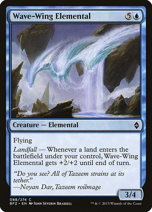 Wave-Wing Elemental · Battle for Zendikar 88/299