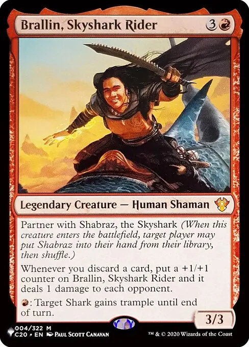 Brallin, Skyshark Rider · The List C20-4/5050