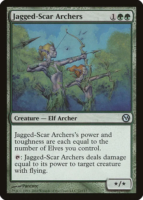 Jagged-Scar Archers · Duels of the Planeswalkers 72/113