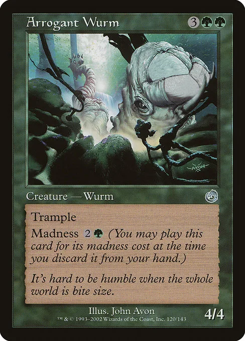 Arrogant Wurm · Torment 120/143