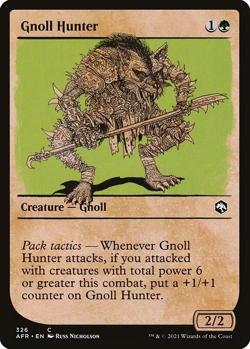 Gnoll Hunter · Adventures in the Forgotten Realms 326/424