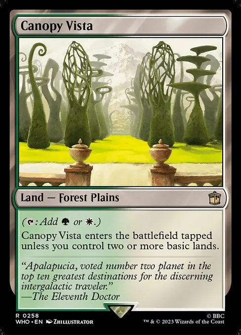 Canopy Vista · Doctor Who 258/1178