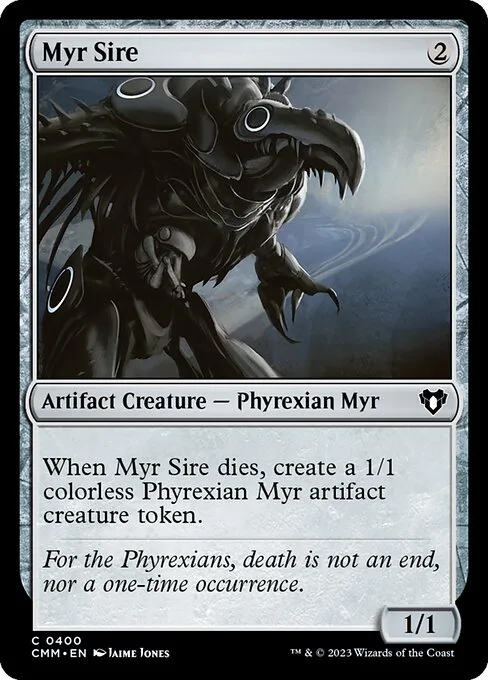 Myr Sire · Commander Masters 400/1067