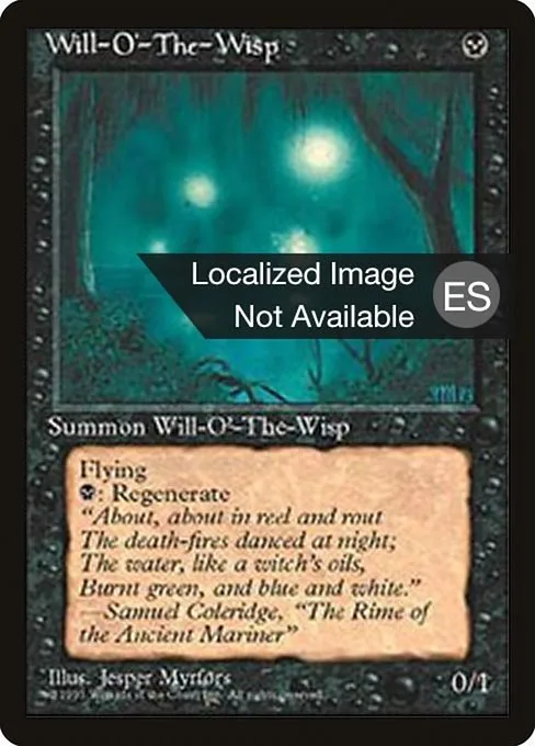 Will-o'-the-Wisp · Fourth Edition Foreign Black Border 171/378