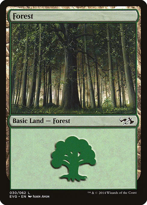 Forest · Duel Decks Anthology: Elves vs. Goblins 30/62