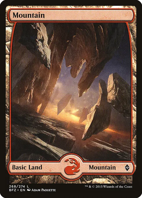 Mountain · Battle for Zendikar 268/299
