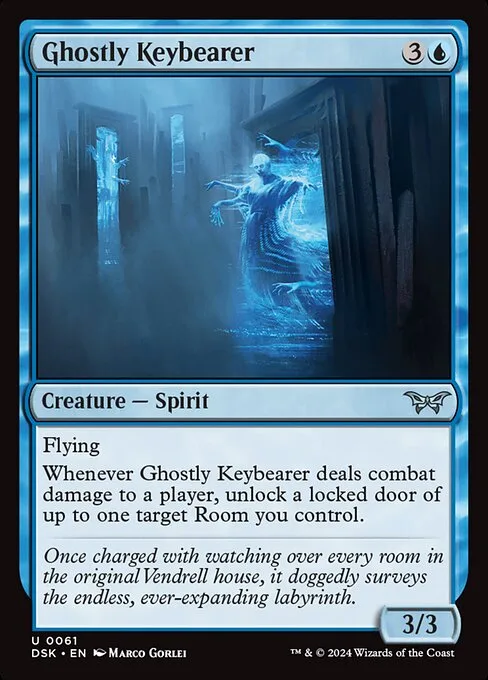 Ghostly Keybearer · Duskmourn: House of Horror 61/419