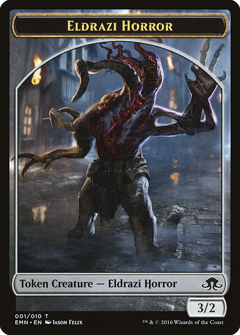 Eldrazi Horror · Eldritch Moon Tokens 1/11
