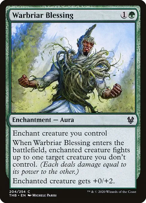 Warbriar Blessing · Theros Beyond Death 204/358