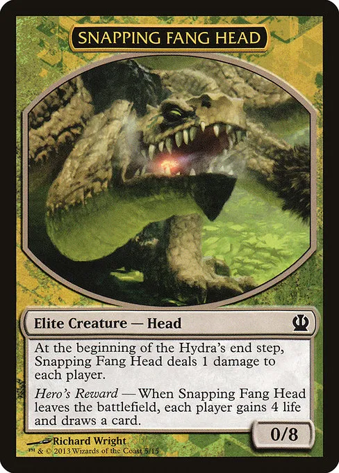 Snapping Fang Head · Face the Hydra 5/15