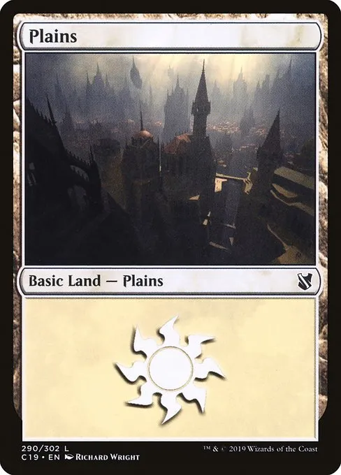 Plains · Commander 2019 290/302
