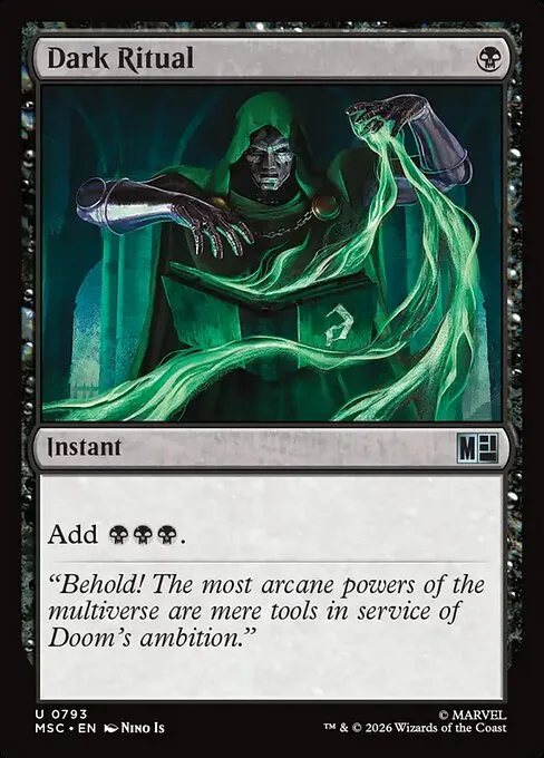 Dark Ritual · Marvel Super Heroes Commander 793/9
