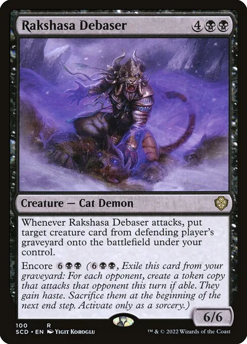 Rakshasa Debaser · Starter Commander Decks 100/352