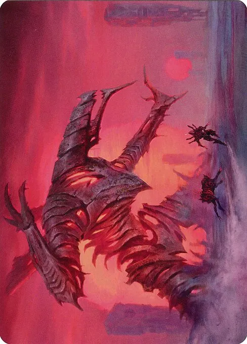 Red Sun's Twilight // Red Sun's Twilight · Phyrexia: All Will Be One Art Series 33/81