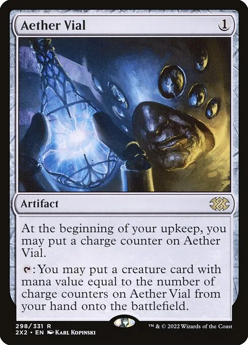 Aether Vial · Double Masters 2022 298/579