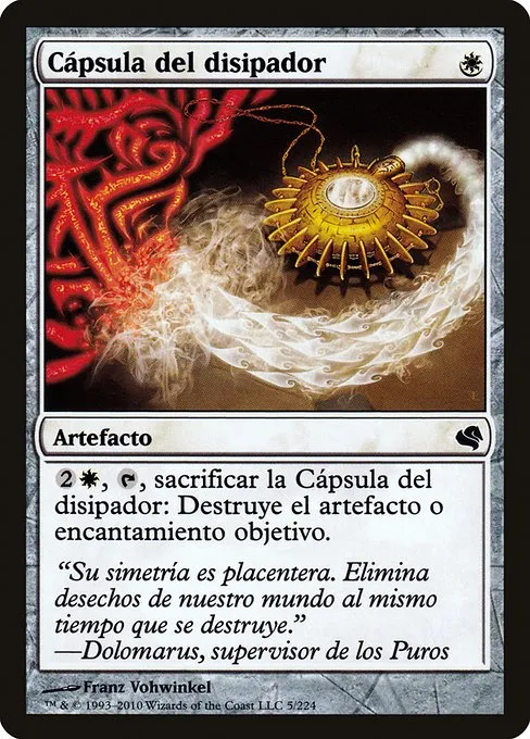 Dispeller's Capsule · Salvat 2011 5/224