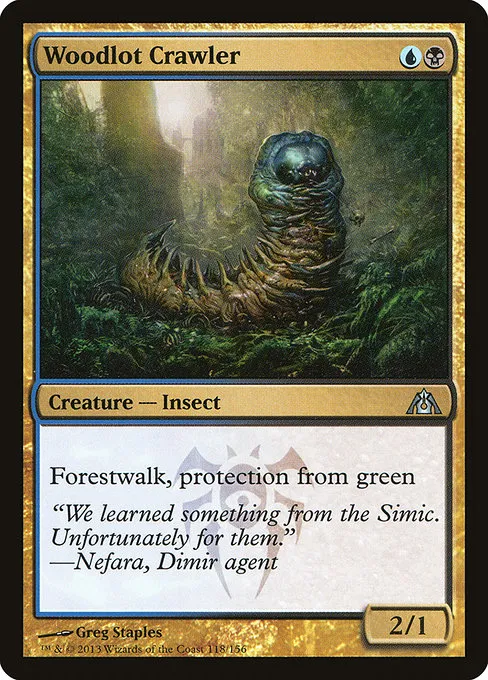 Woodlot Crawler · Dragon's Maze 118/156