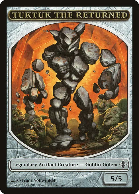 Tuktuk the Returned · Rise of the Eldrazi Tokens 5/7