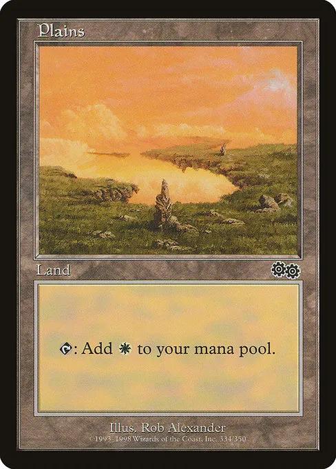 Plains · Urza's Saga 334/357