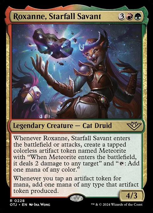 Roxanne, Starfall Savant · Outlaws of Thunder Junction 228/374