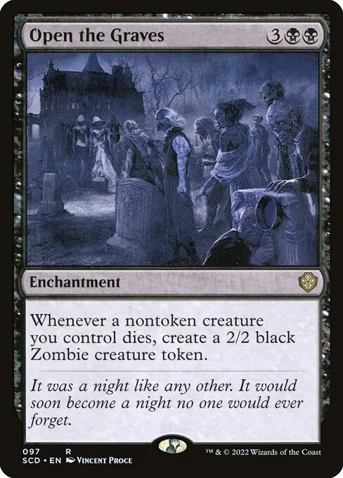 Open the Graves · Starter Commander Decks 97/352