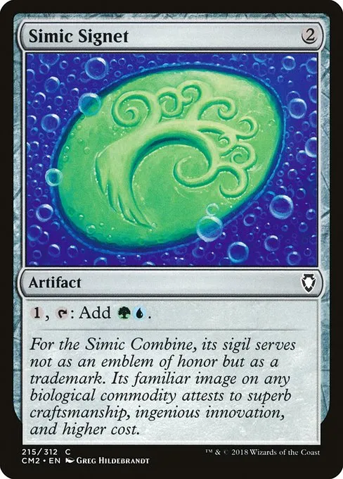 Simic Signet · Commander Anthology Volume II 215/312