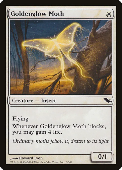 Goldenglow Moth · Shadowmoor 6/302