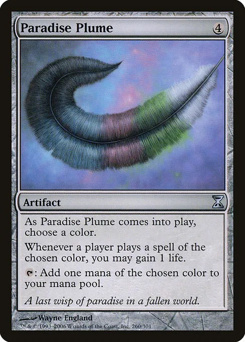 Paradise Plume · Time Spiral 260/301