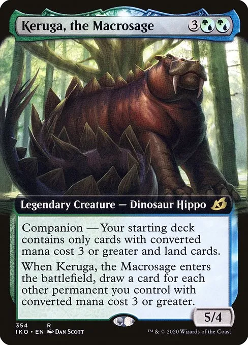 Keruga, the Macrosage · Ikoria: Lair of Behemoths 354/390