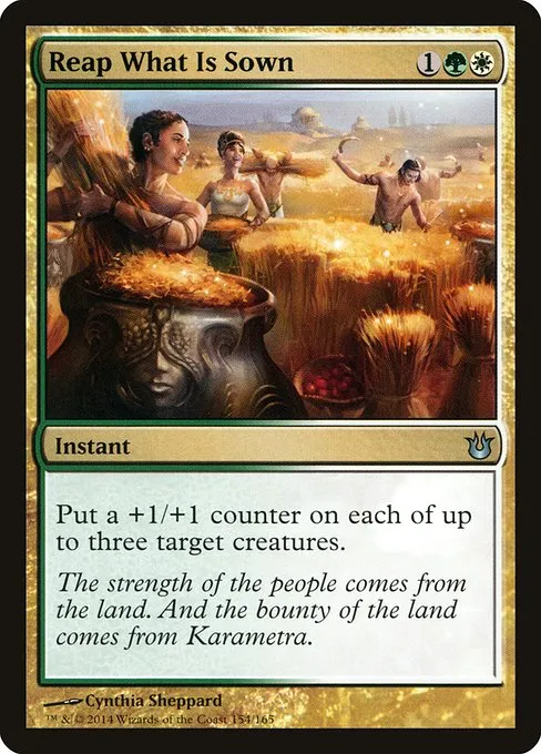 Reap What Is Sown · Born of the Gods 154/165