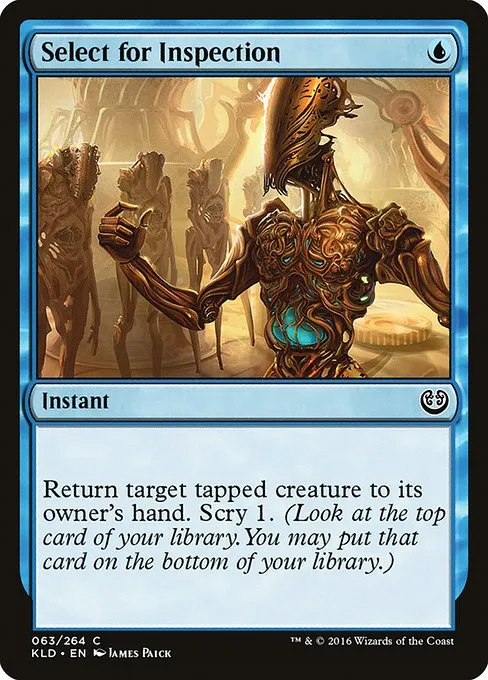 Select for Inspection · Kaladesh 63/278