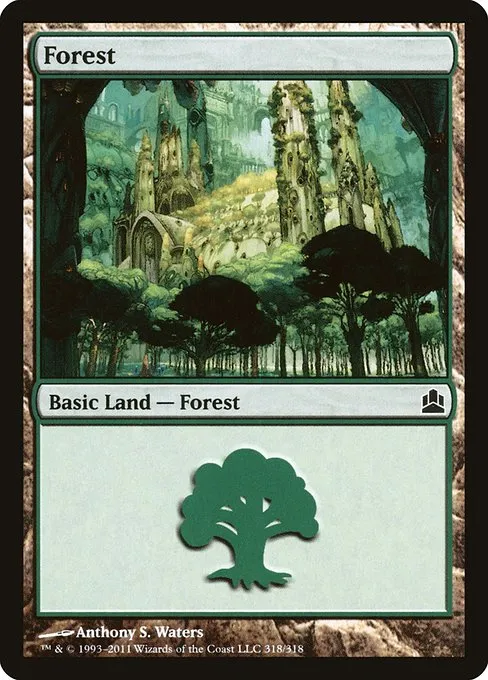 Forest · Commander 2011 318/318