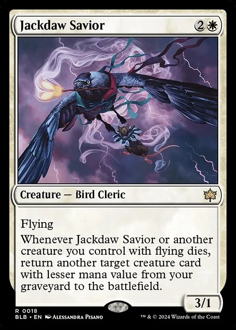Jackdaw Savior · Bloomburrow 18/398