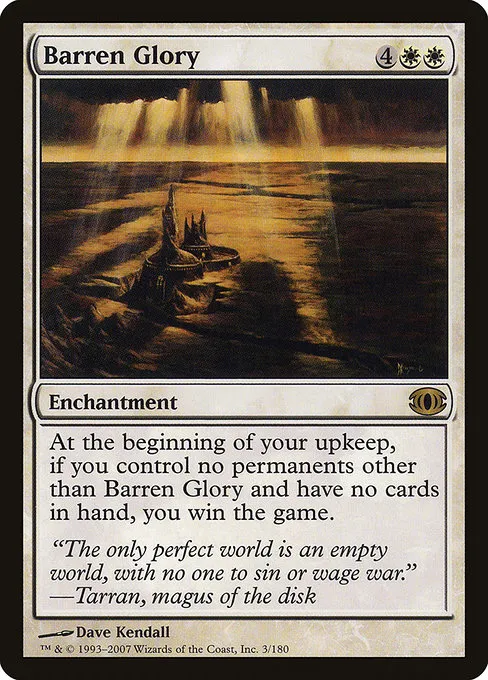 Barren Glory · Future Sight 3/180