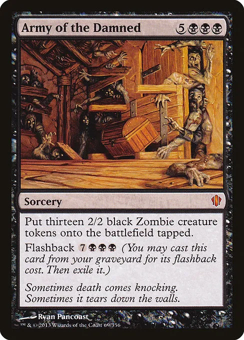 Army of the Damned · Commander 2013 69/356