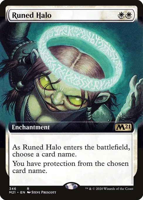 Runed Halo · Core Set 2021 346/397