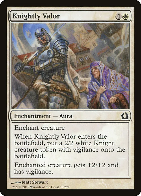 Knightly Valor · Return to Ravnica 13/274