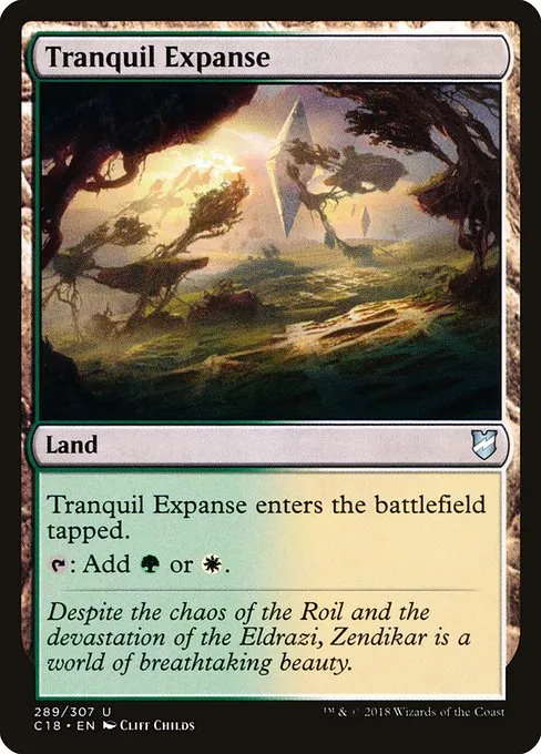 Tranquil Expanse · Commander 2018 289/307
