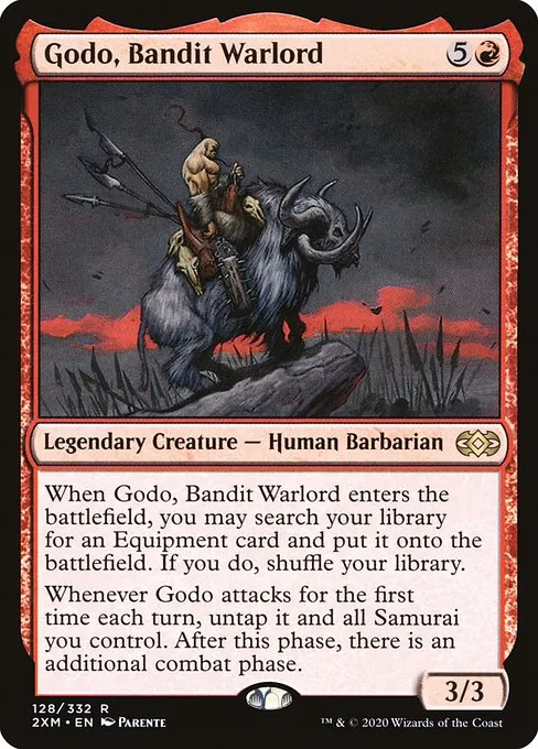 Godo, Bandit Warlord · Double Masters 128/384