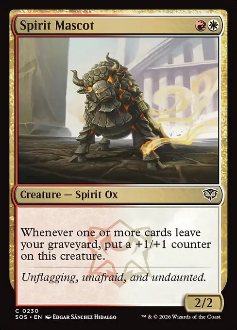 Spirit Mascot · Secrets of Strixhaven 230/368