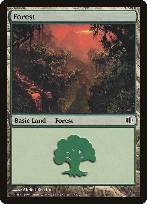 Forest · Shards of Alara 246/250