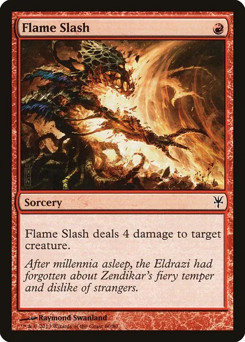 Flame Slash · Duel Decks: Sorin vs. Tibalt 60/80