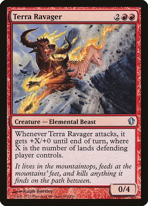 Terra Ravager · Commander 2013 126/356
