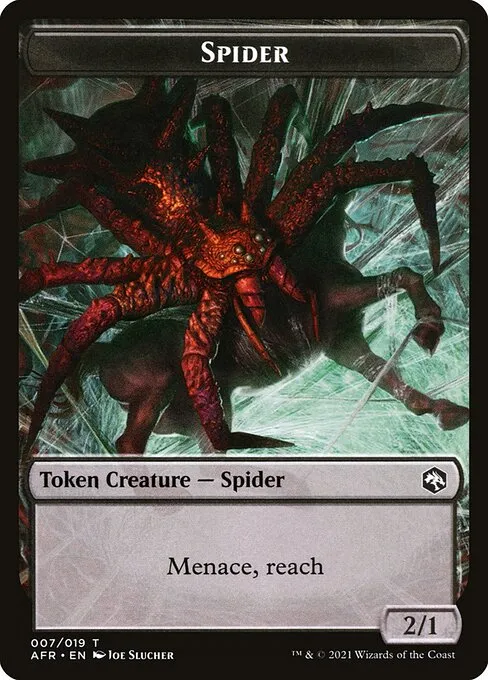 Spider · Adventures in the Forgotten Realms Tokens 7/22