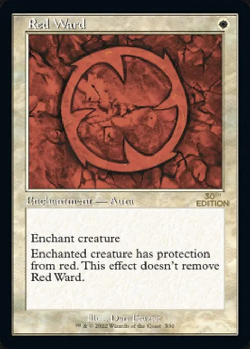 Red Ward · 30th Anniversary Edition 330/594